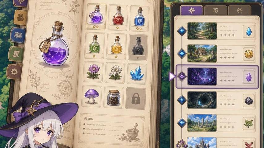 魔女秘药 支线内容 画面 8
